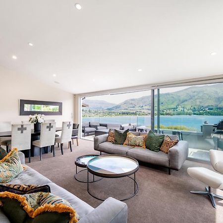Luxury Lakeview Vista Apartment Wanaka Eksteriør bilde