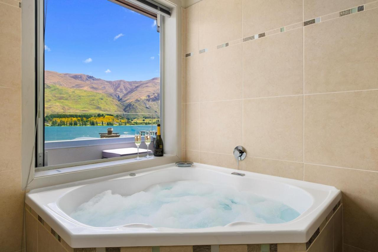 Luxury Lakeview Vista Apartment Wanaka Eksteriør bilde