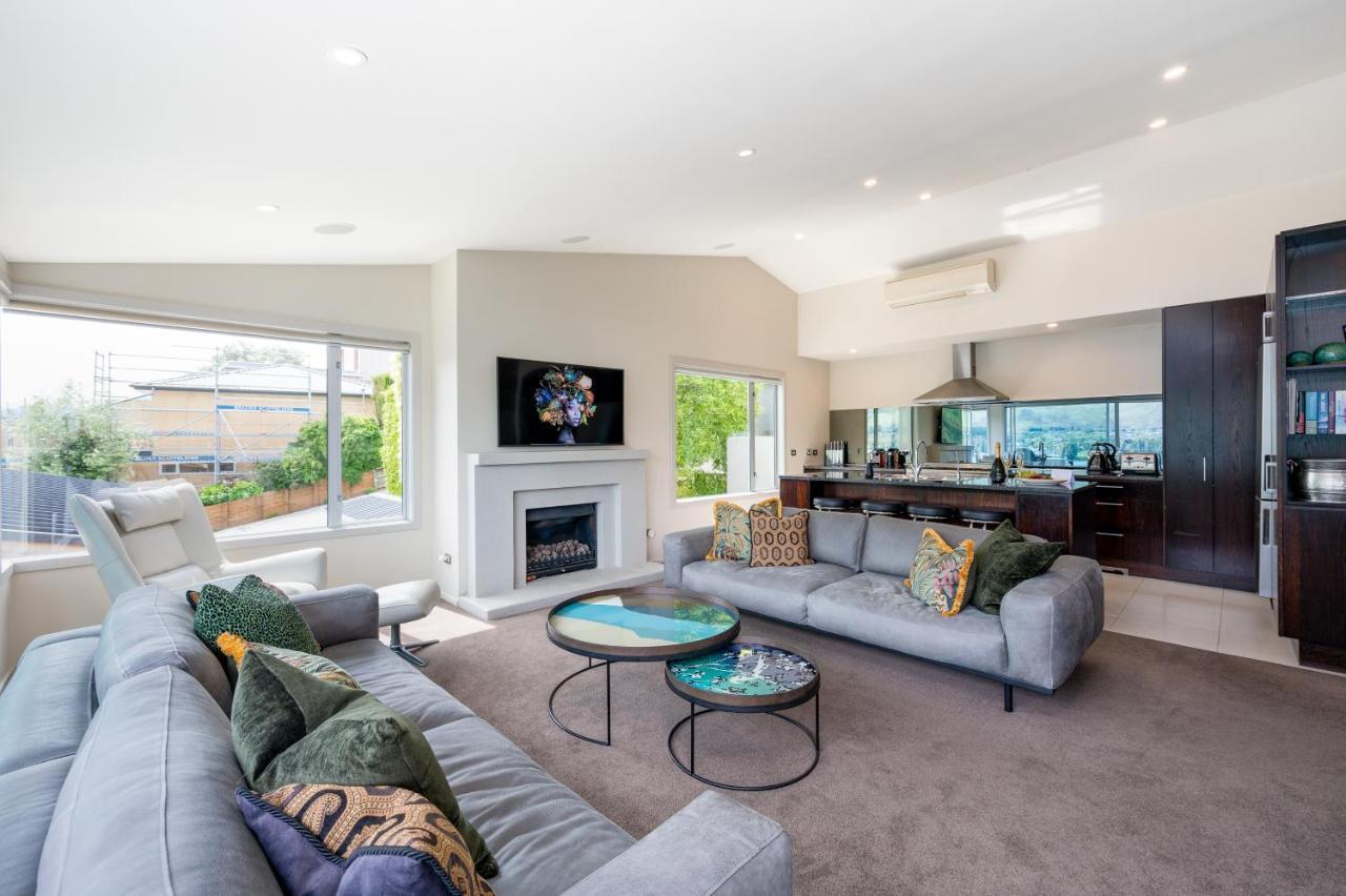 Luxury Lakeview Vista Apartment Wanaka Eksteriør bilde