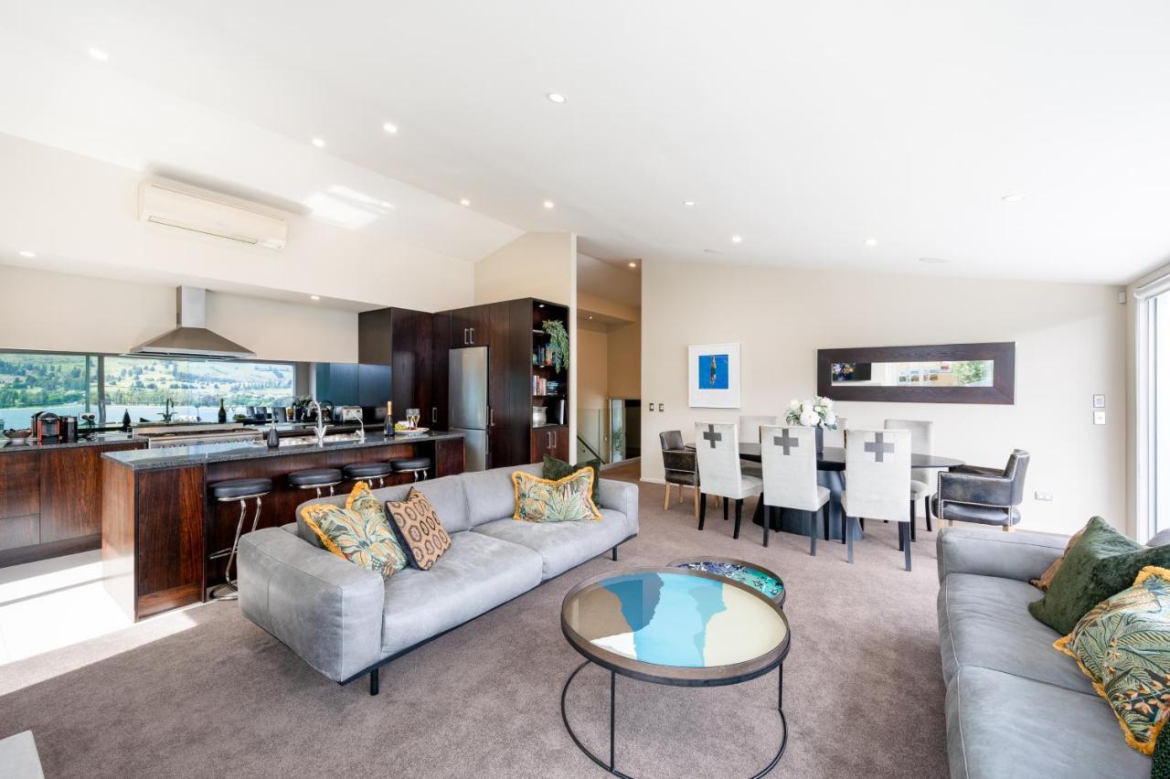 Luxury Lakeview Vista Apartment Wanaka Eksteriør bilde