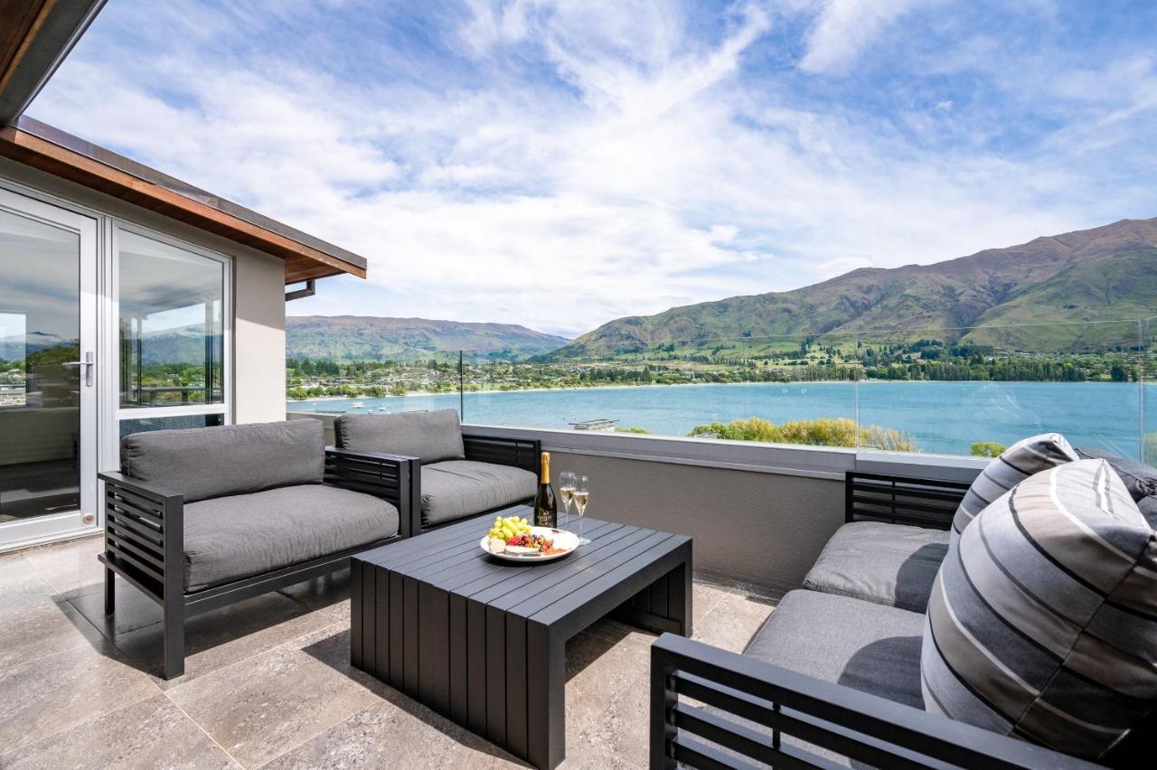 Luxury Lakeview Vista Apartment Wanaka Eksteriør bilde