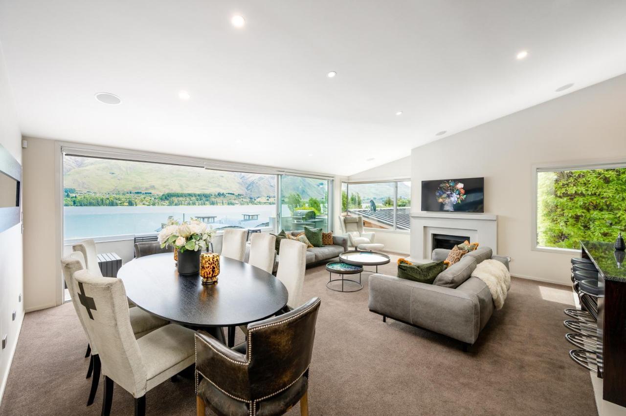 Luxury Lakeview Vista Apartment Wanaka Eksteriør bilde